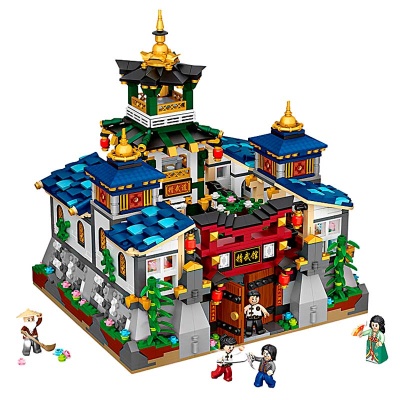 Конструктор Школа Кунг-фу 2770 деталей Loz 1032_MK 1